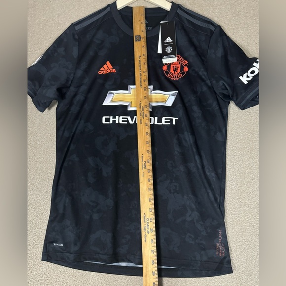 Manchester United 2019/20 Authentic Player Third Soccer Football Jersey M Medium - Picture 8 of 9